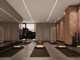 Yoga studio for condos in downtown