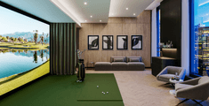 Simulateur de golf condos luxueux à Ville-Marie